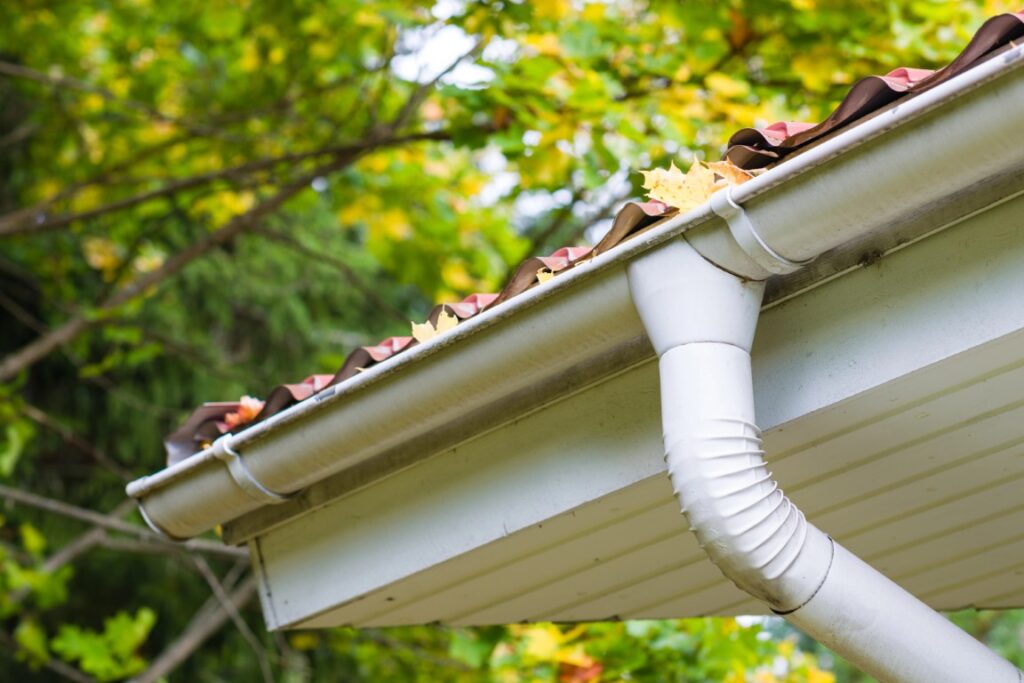 spring gutter cleaning